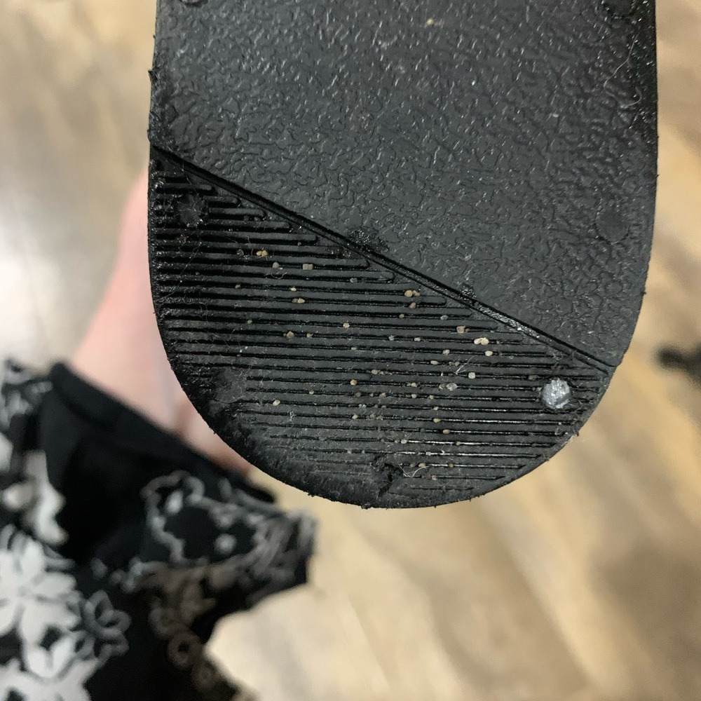 Sleek INC Black Rain Boots BARELY WORN - Picture 4 of 5